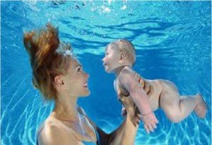 Водное закаливание малыша 